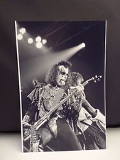 Kiss 1977 L.A. Forum Gene Simmons Live 8x12 Photo #9 From Original Negative