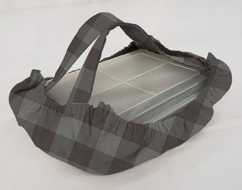 Buffalo Check Plaid Casserole Baking Pan or Pie Plate Cozy and Carrier (6 Colors - 第 37/51 張圖片