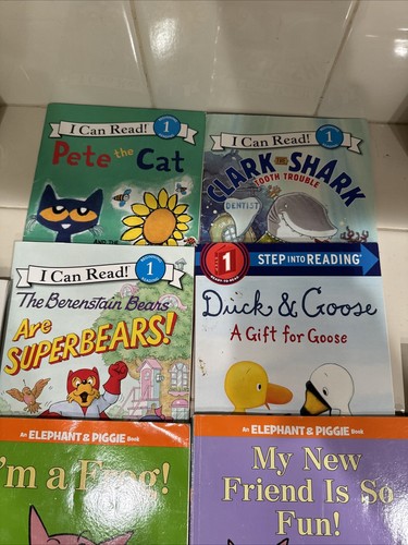Lot of 10 Kids Level 1 & 2 PB Books - I Can Read
