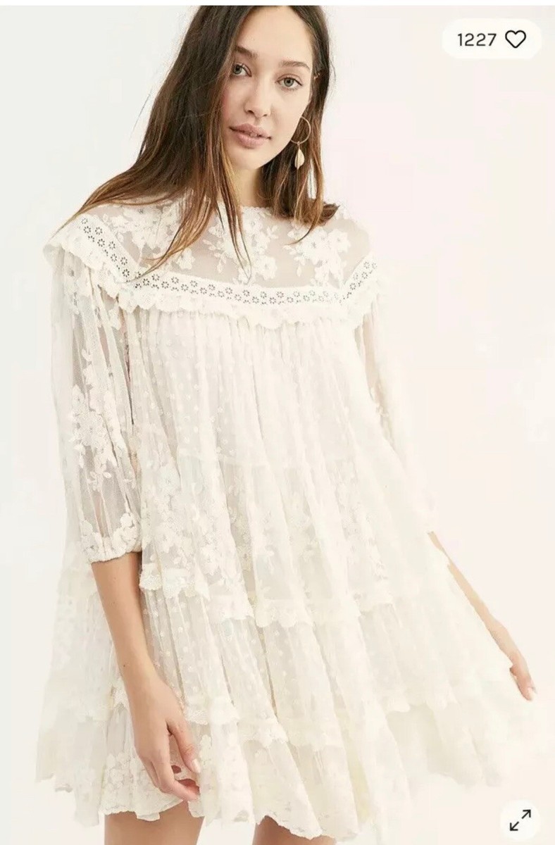ワンピース Spell Gypsy Dawn lace play dress NWT Spell & The Gypsy Dawn Lace Play Mini Dress Medium