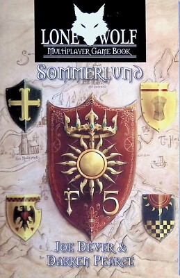 Joe Dever - Lone Wolf Multiplayer Gamebook 4 - Sommerlund B+/B/B+