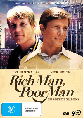 RICH MAN, POOR MAN - COMPLETE COLLECTION (DVD) NEW / SEALED - NICK NOLTE
