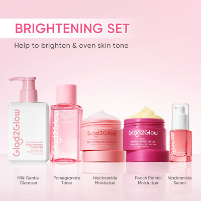 Glad2Glow 5pcs 5in1 Brightening Set
