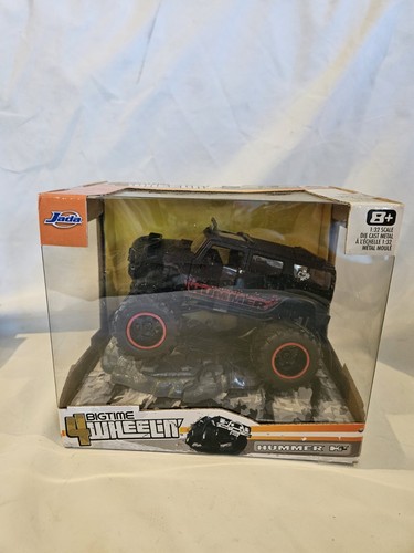 1/32 JADA BIGTIME 4 WHEELIN Black HUMMER H2 DIE-CAST ***BRAND NEW & RARE*** - Picture 2 of 7