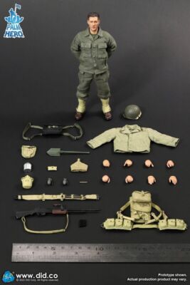 DID XA80012 WWII US 2nd Ranger Battalion Private First Class