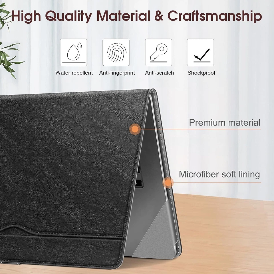 Sleeve Case for MacBook Air 15 Inch A3241 A3114 (2023 2024 2025) Folio Book Case - Image 2 of 4