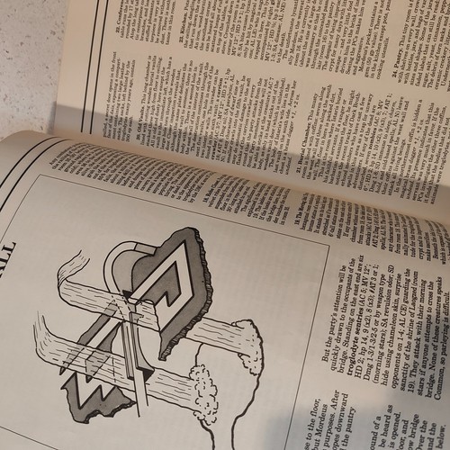 DUNGEON MAGAZINE 1988 # 9 Photocopied Cover - Picture 5 of 10