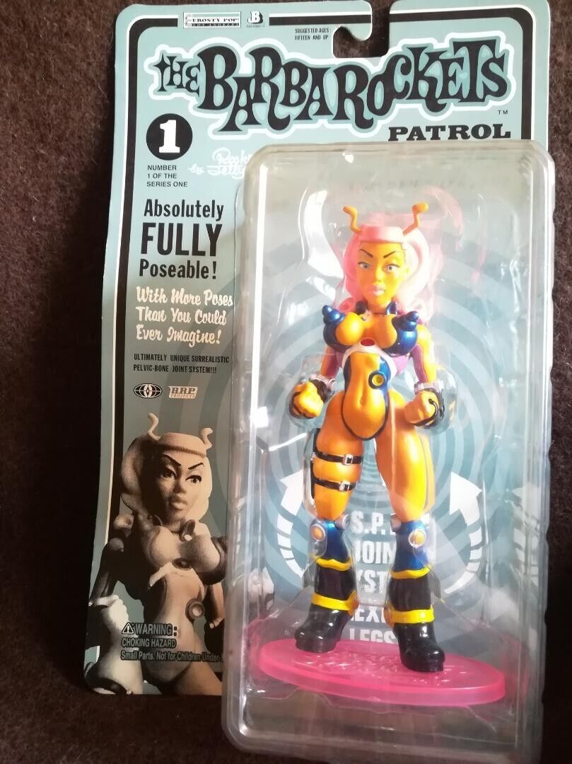 MEDICOM TOY THE BARBA ROCKETS PATROL 限定版 Rockin' Jelly Bean figure MEDICOM TOY THE BARBA ROCKETS
