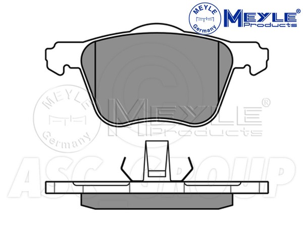 Meyle Bremsbelagsatz, Vorderachse Mit Anti-Quietsch-Platte 025 235 9018-image