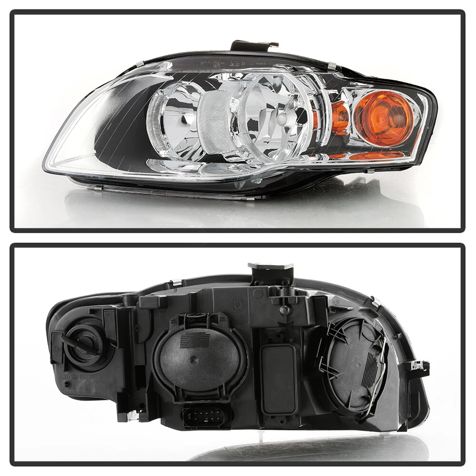 Farol de halogênio modelo farol esquerdo do motorista 2006 2007 2008 Audi A4 S4 B7 - Imagem 3 de 4