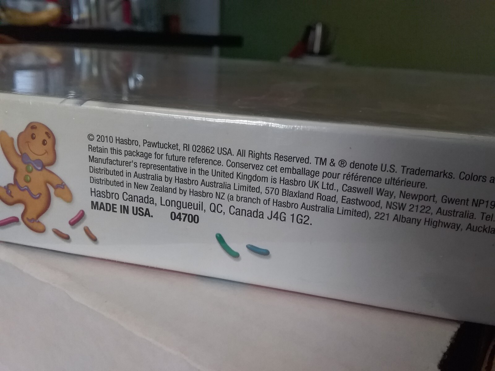 Hasbro Classics, Candy Land The World of Sweets Board Game Pre-School NEW Sealed