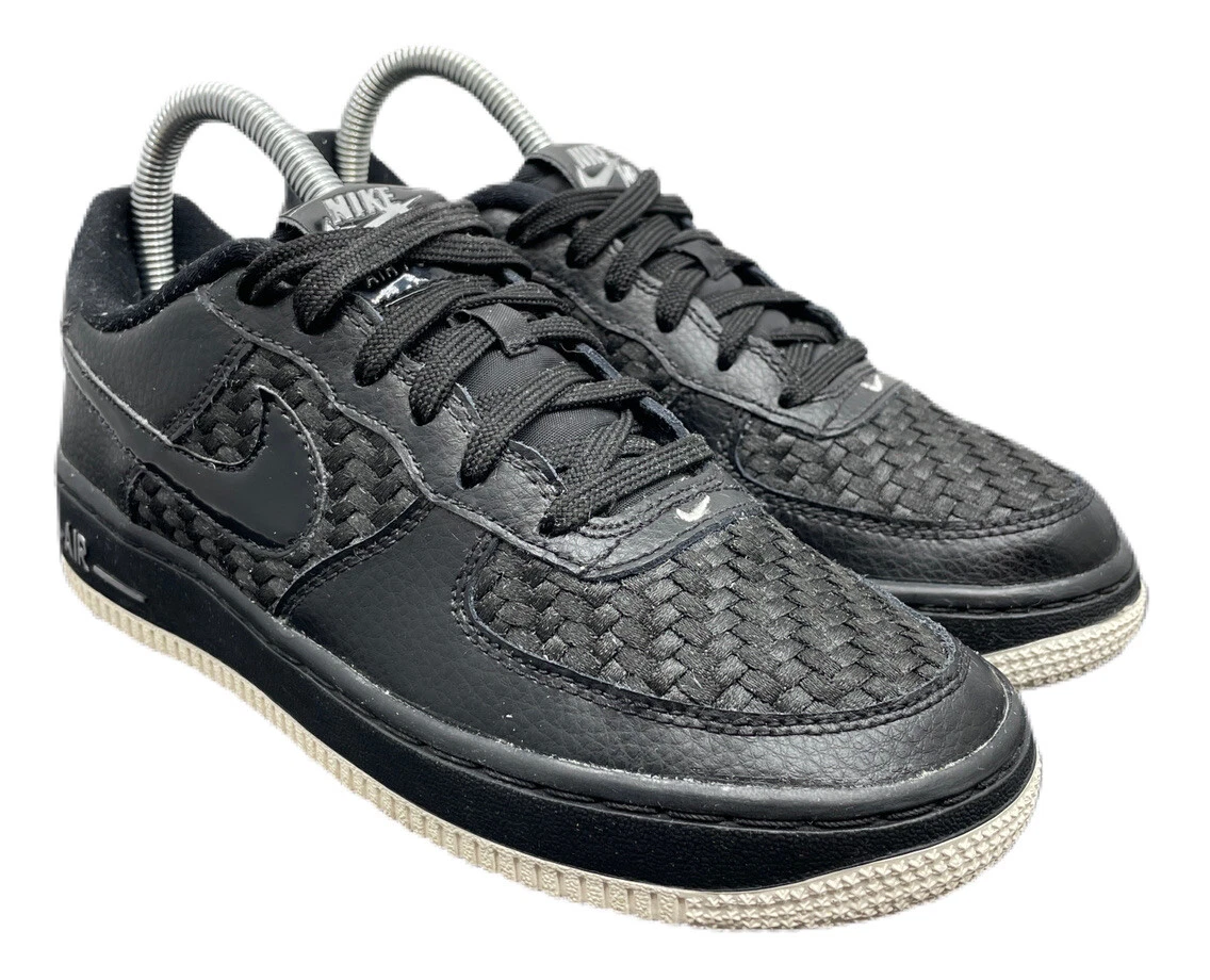 Nike Air Force 1 Low 07 LV8 Black Woven Sneaker