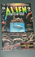 Alien Encounters Comic Book #1 FantaCo 1981 Flying Saucer Issue . Pre-owned Good