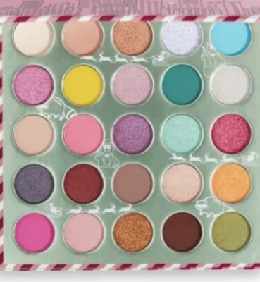 ELF Ninny Muggins 25 EyeShadow Palette - I Heart Revolution Christmas NIB