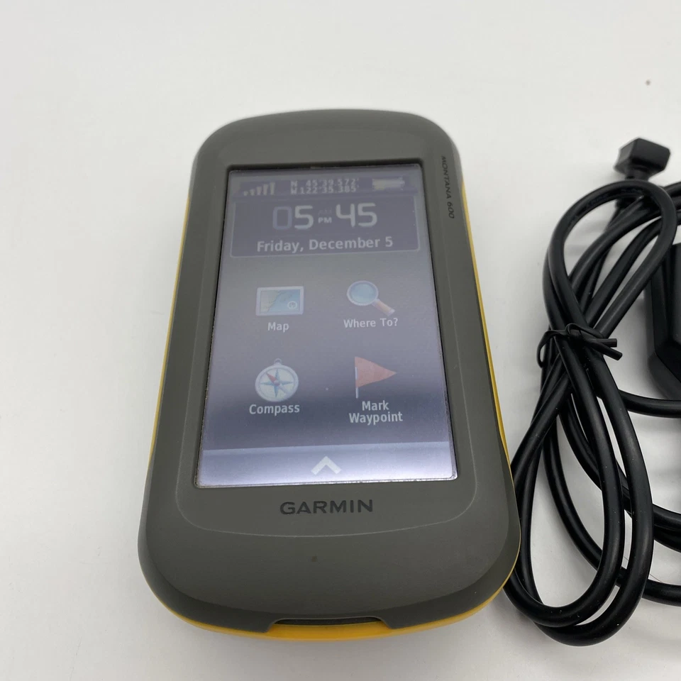 Garmin Montana 600 Waterproof Hiking GPS Very Good (B13:39) - Image 2 of 4