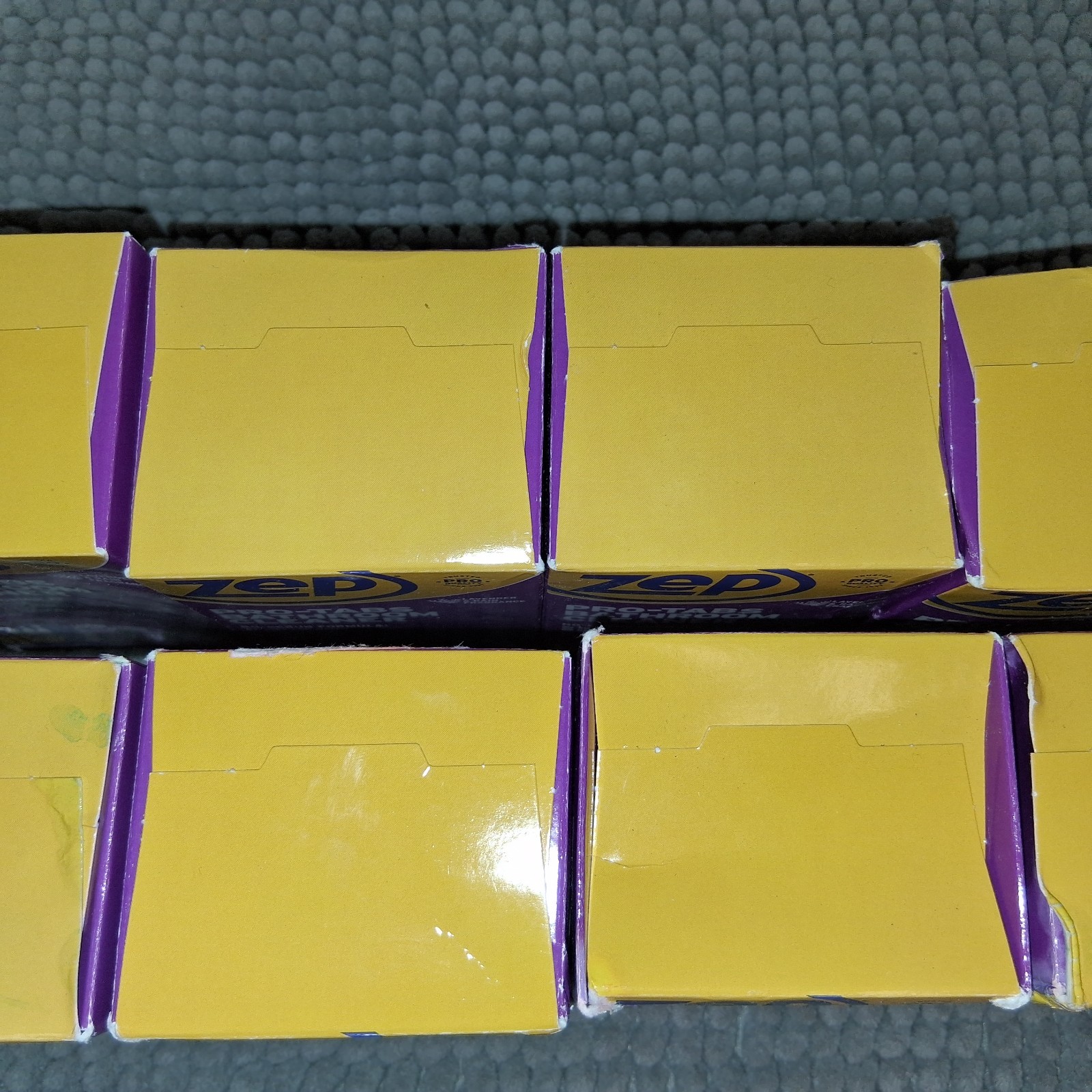 12x Zep Pro Tabs Bathroom Cleaner ,  New , Boxes Have Wear And Tear , READ