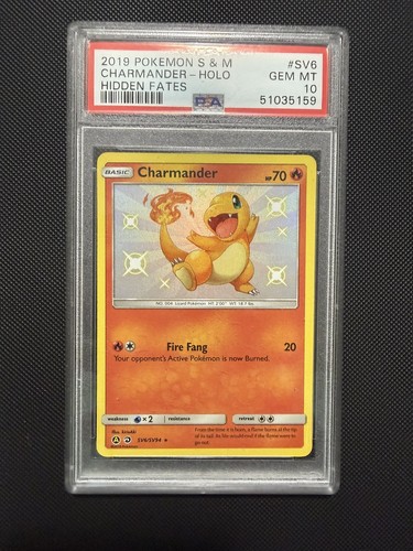 Charmander graded PSA 10 for sale on eBay