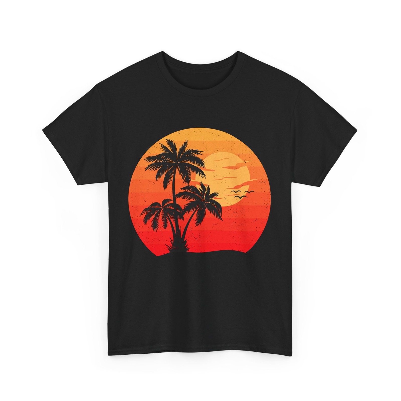 Palm Tree Beach T-Shirt for Women and Men Summer Vacation Lovers