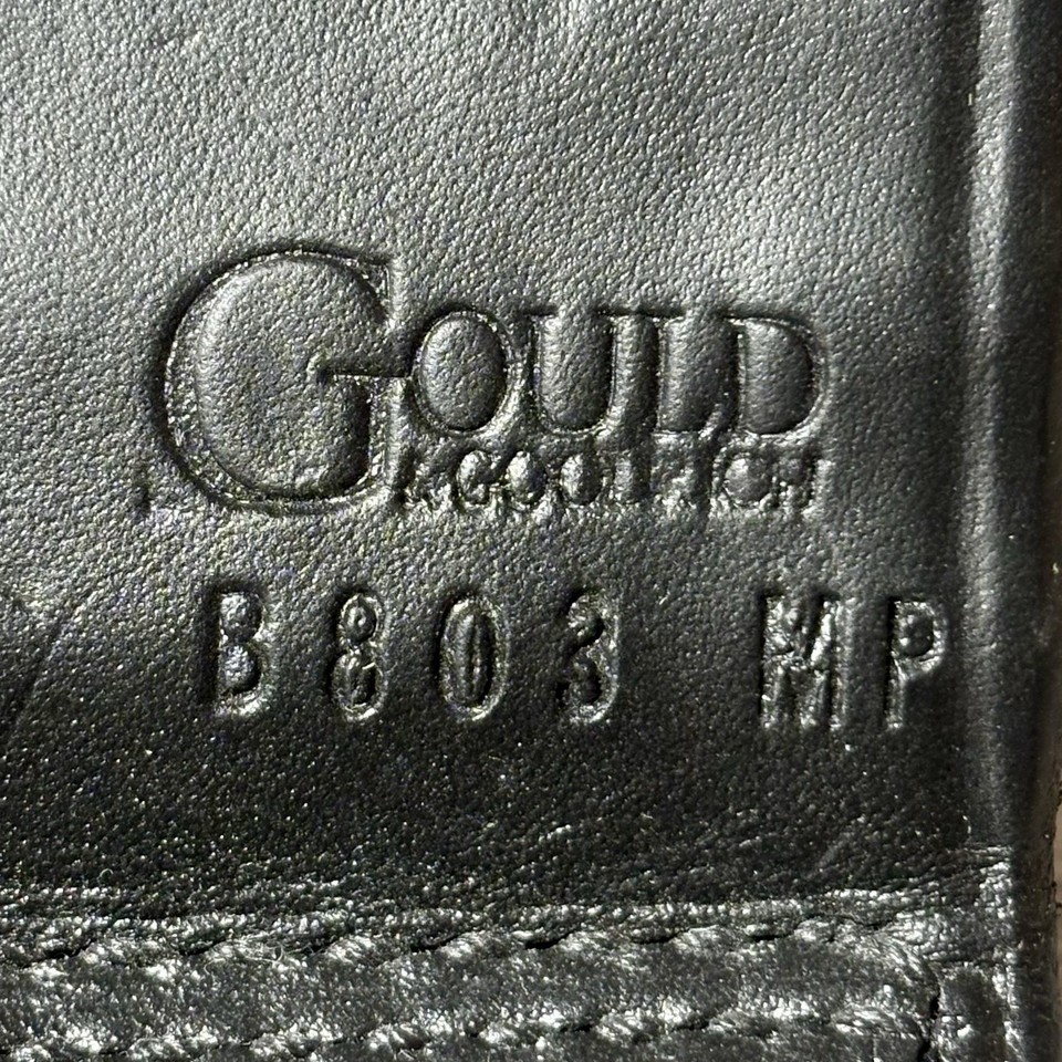 Gould & Goidrich 3 Slot Pancake Holster/ B803 M&P Black Leather Holster ...