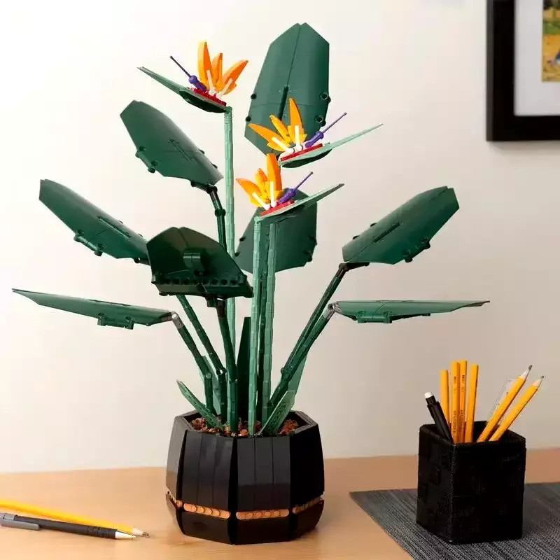 New Sealed 10289 Bird of Paradise – Botanical Collection Flower Building Block K