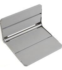 400 lbs Capacity Upgraded Wide Bracket Wall Mounted Folding Shower Seat, Heavy