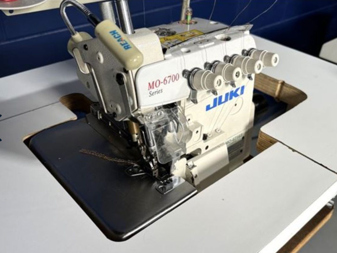 Juki MO-6716S 5 THREAD OVERLOCK SEWING MACHINE USED | eBay