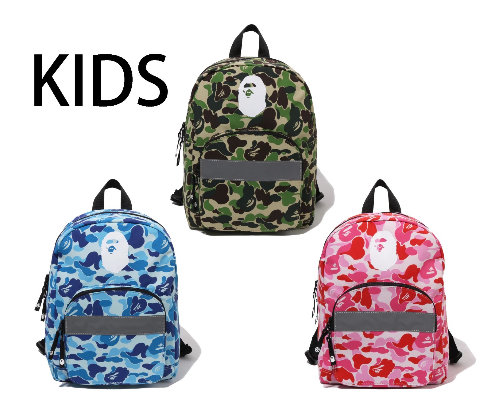A BATHING APE BAPE KIDS Goods ABC CAMO DAYPACK 1M30389002