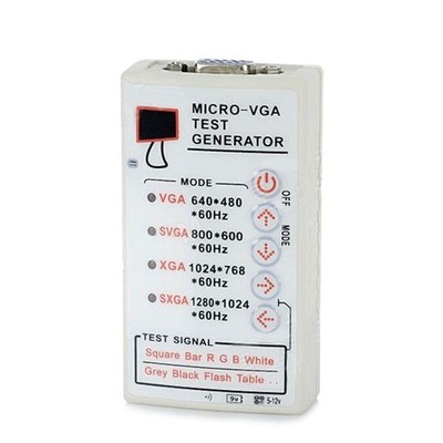 SVGA XGA VGA Generator Signalquelle  LCD Bildschirm CRT Projektor Farbdispl8343