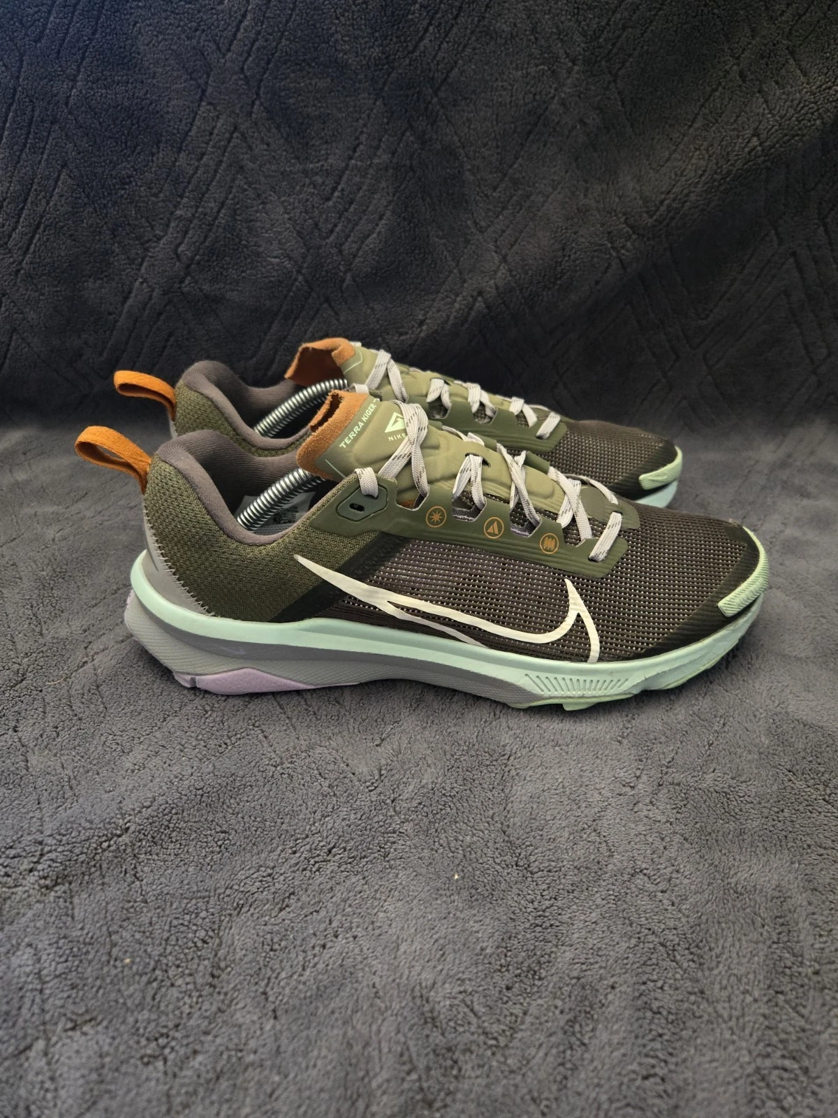 Nike Kiger 9 Trail Running Shoes Mens Sz 7.5 Athletic Sneakers Trainers Hiking