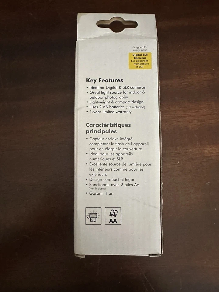 DIGITAL SLAVE FLASH with Bracket for Digital DSLR Camera - Image 3 of 3