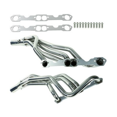 Long Stainless Exhaust Manifold Headers for Olds Cutlass Delta 65-74 350 400 4LB