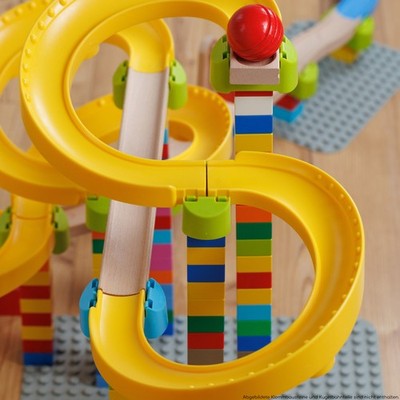 Säulenadapter für Kullerbü und Duplo für kreatives Bauen in unglaublicher Höhe