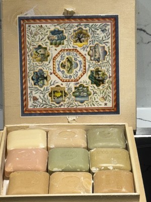 L'OCCITANE EXTRA MILD PERFUMED SOAP SET OF 9 x 25g EACH VINTAGE