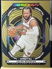 2024-25 Obsidian Jalen Brunson #4 Orbital Bronze # /60 Knicks