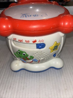 Leapfrog Learning Drum White Educational Musical Lights Sound ABC 123