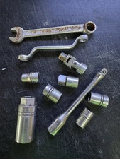 Indestro Tool Lot Sockets Wrench Select Super 10pcs Total