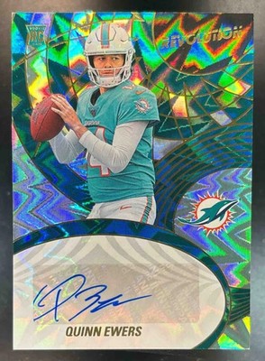 2025 Panini Revolution Quinn Ewers Auto Impact /50 #AGH-QES RC Miami Dolphins