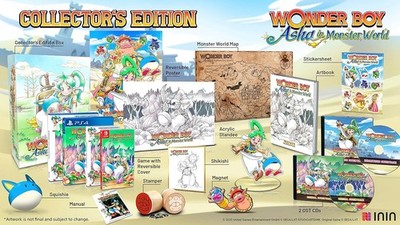 Wonder Boy Asha In Monster World Collector's Edition Nintendo Switch