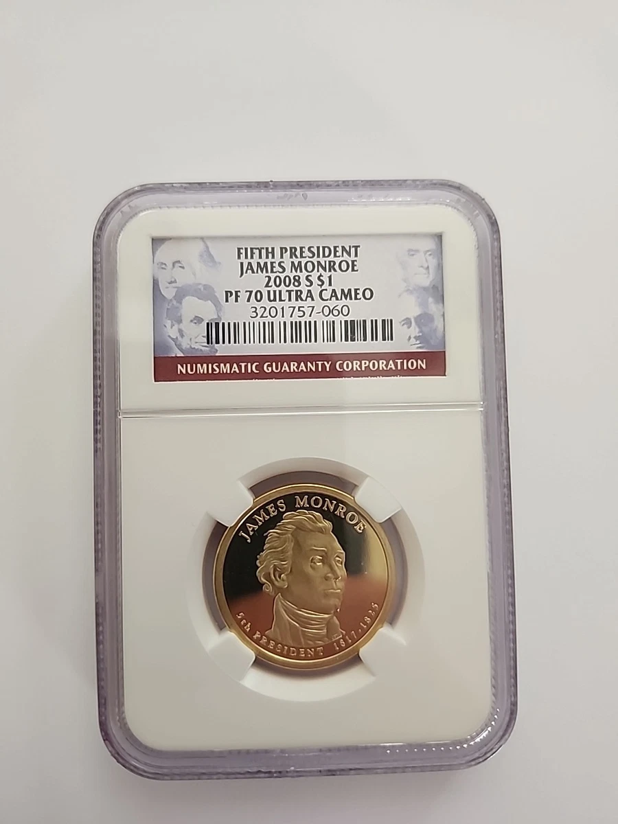 Grade PR 70 NGC 2008 Presidential Dollar Coins (2007-Now) for sale