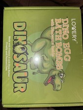 Lovery Dino Egg Bath Bombs with Dinosaurs Inside 6 Pack Kids Bath Bombs