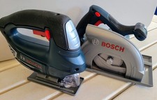 Bosch Mini Circular  Jig Saw Kids Play Toys Sound N Lights Batteries Included