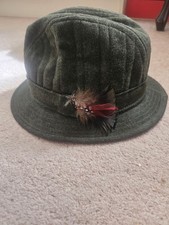 Beautiful Designer Trilby Hat BY Christy's Made In England 100% wool Ladies