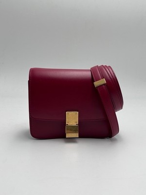 Celine Classic Box Bag Mini Red Calfskin JMCZ2602081 | eBay Celine Classic Box Bag Mini Red Calfskin JMCZ2602081 | eBay