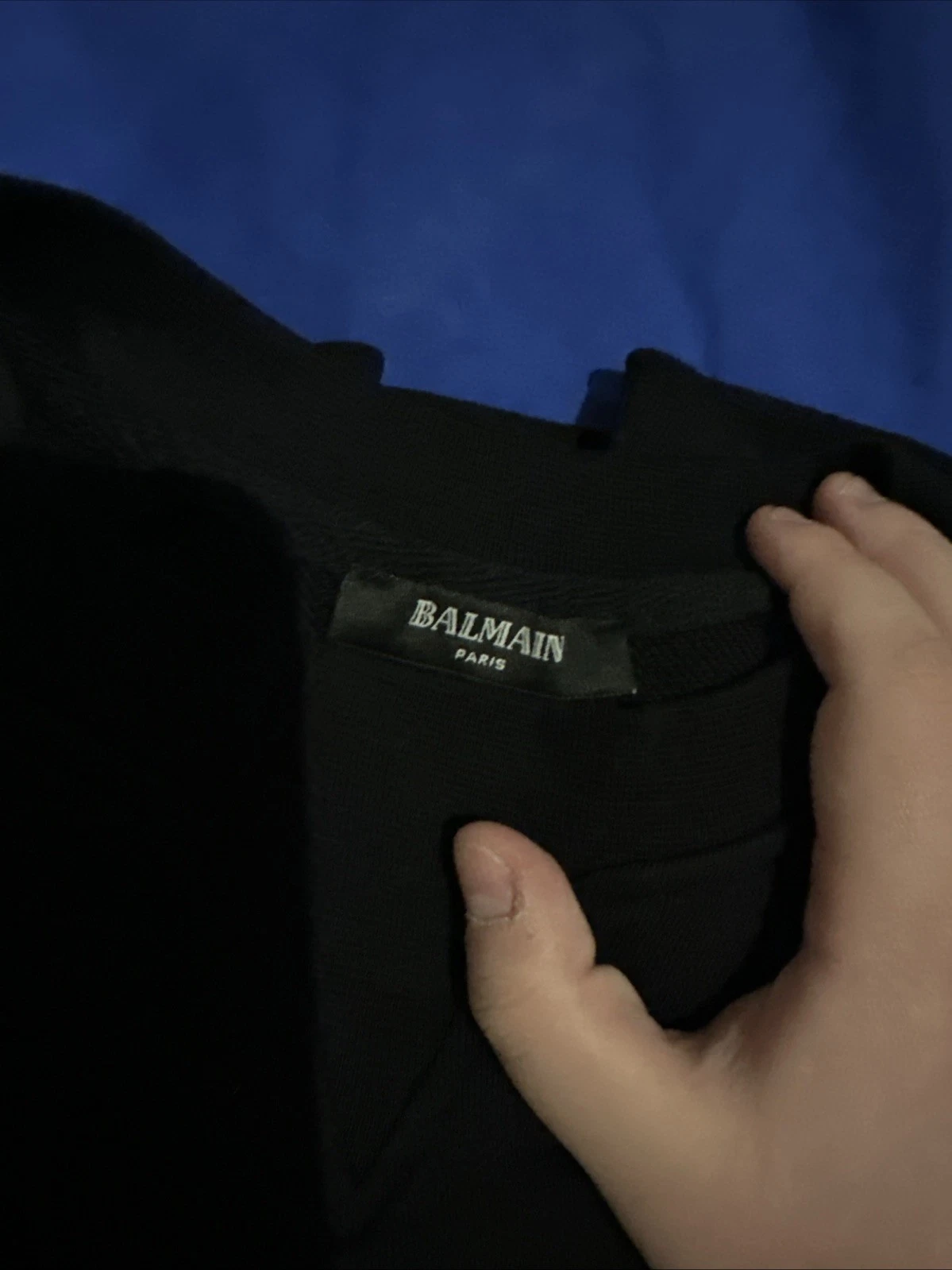 balmain hoodie mens - product detail image 8
