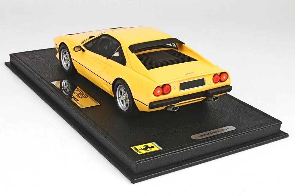 P18103B - 1/18 - BBR Ferrari 208 GTB Turbo Giallo Modena 1982 - Limited 96 pcs - Immagine 2 di 4