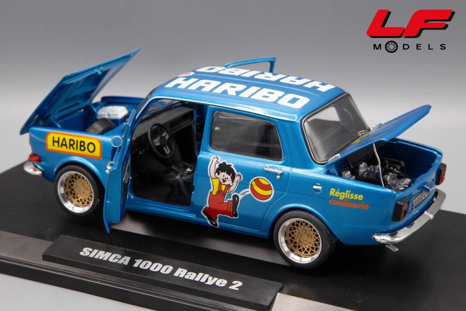 1:18 SIMCA 1000 Rallye 2 Haribo - Norev - Immagine 4 di 4