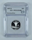 2007-S Washington State Quarter Montana Silver PR70 DCAM ICG *5617