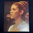 Carrie Fisher Autographed Photo Star Wars Princess Leia