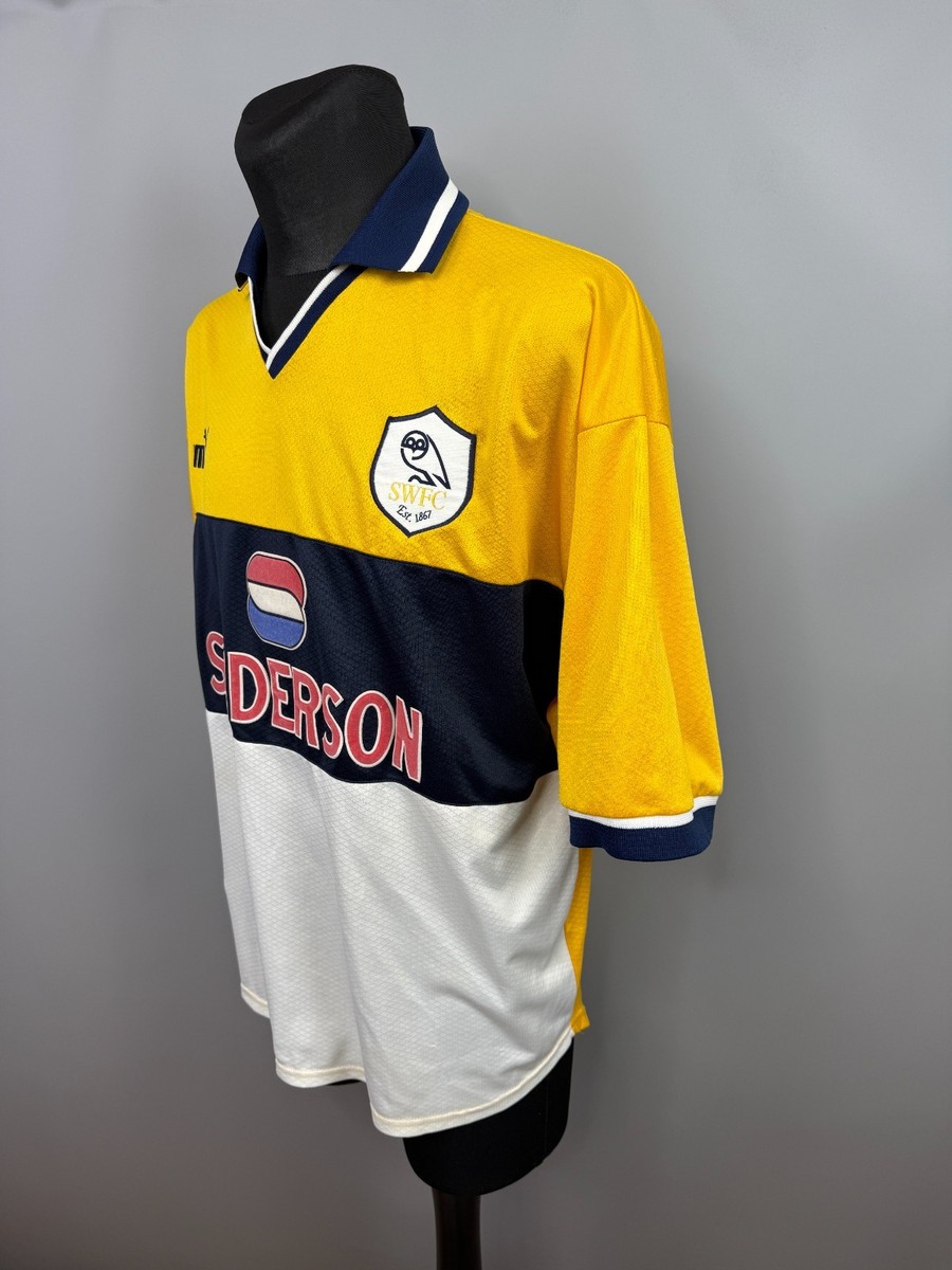 SHEFFIELD WEDNESDAY 1999 2000 AWAY SHIRT FOOTBALL SOCCER JERSEY