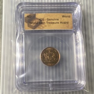 MCG Genuine World Coin Treasure Hoard ND 1 Bi-Metallic Multicolor Coin